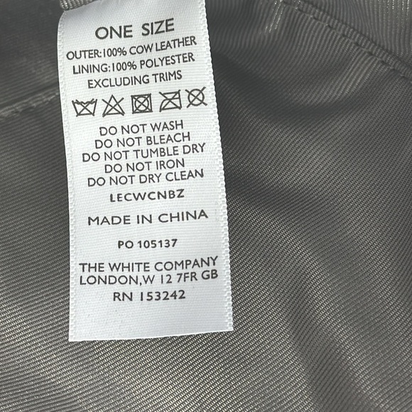 The White Company Leather Zip Wristlet - Picture 9 of 9